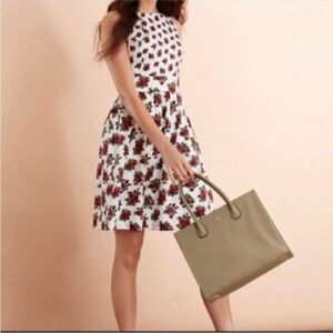 Brooks Brothers Red Fleece 100% cotton Floral dress NWT size 2